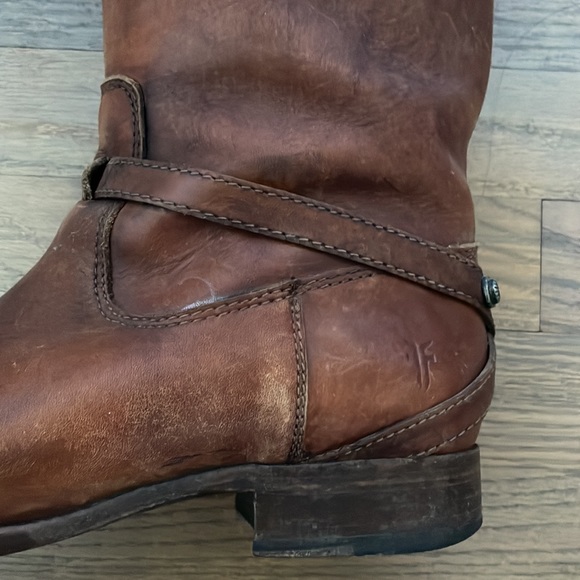Frye Riding Boots Brown SZ 8.5 - Picture 7 of 8